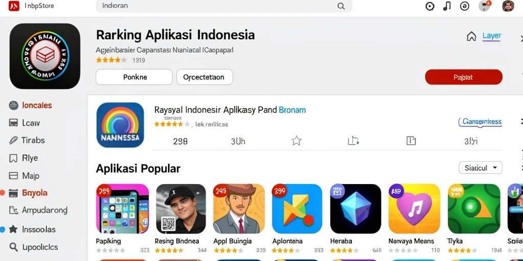 Tampilan antarmuka yang intuitif dan menarik.
