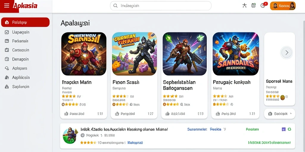 Tampilan antarmuka yang menarik dan user-friendly.