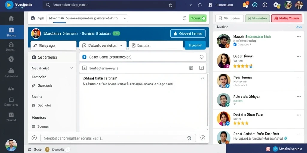 Tampilan antarmuka yang modern dan user-friendly.