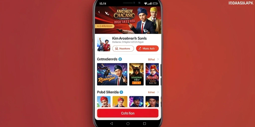 Tampilan utama aplikasi OMTOGEL yang menarik dan modern.