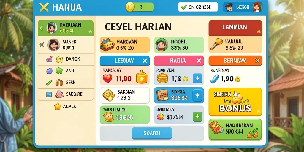 Tampilan antarmuka yang menarik dan intuitif.