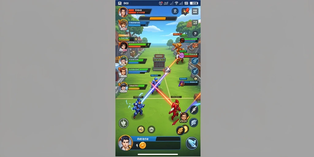 Tangkapan layar menunjukkan grafis menawan dalam game.